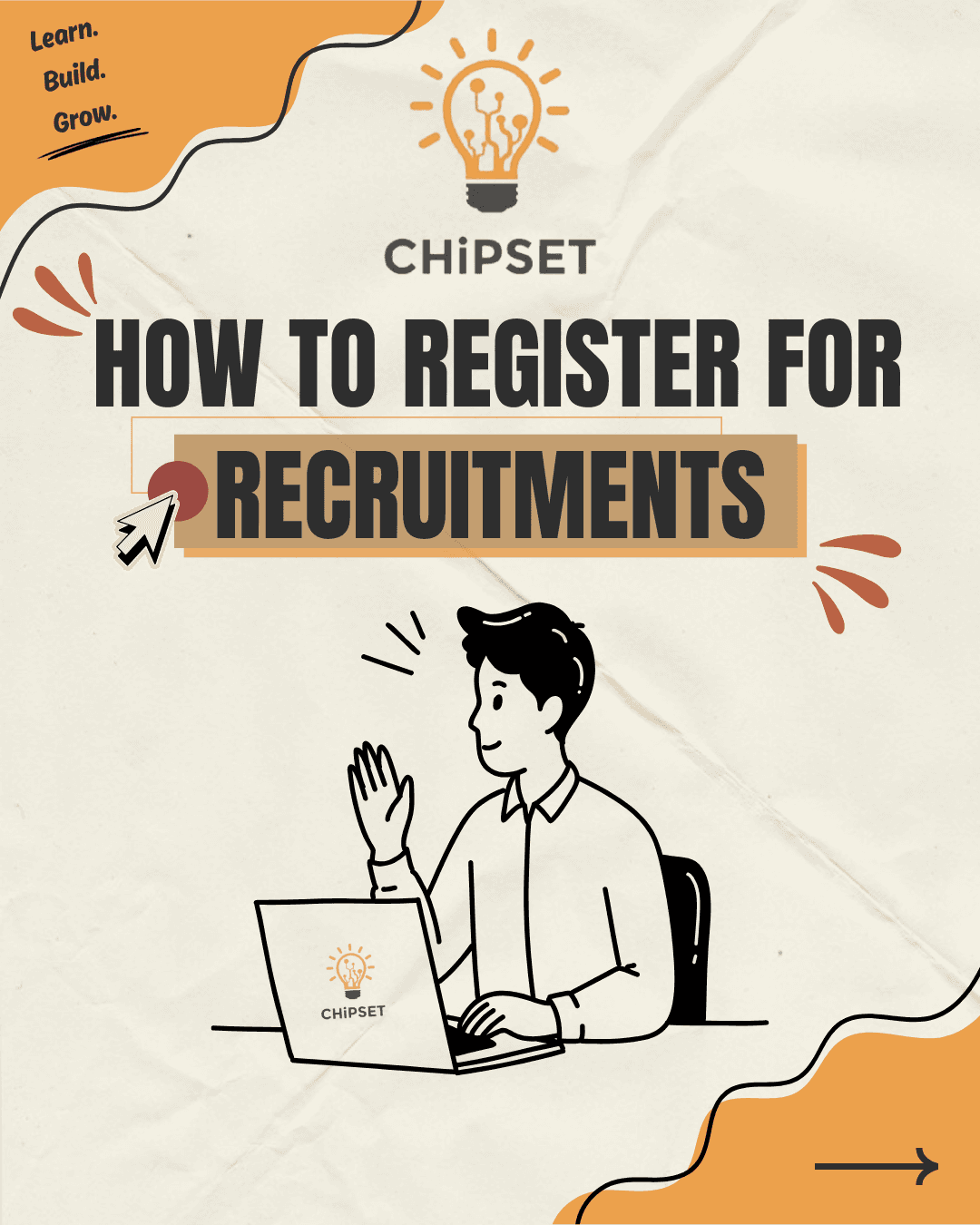 How to register for CHiPSET recruitments